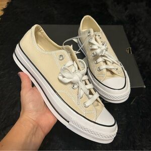 CONVERSE Chuck 70 canvas lace up low top shoes sneakers women’s 7.5 new